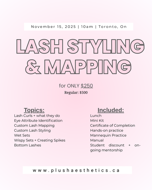 Advanced Lash Styling & Mapping Lash Class