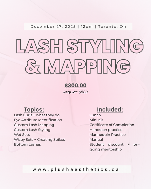 Advanced Lash Styling & Mapping Lash Class