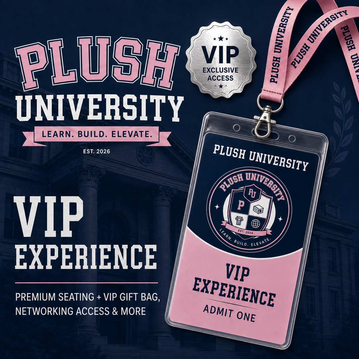 Plush University: VIP Admission Enrollment